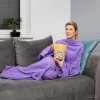 Deka s rukávmi DELUXE - fialová Deka s rukávmi DELUXE - fialová