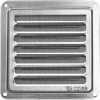 Ventilačná mriežka z nehrdzavejúcej ocele 100x100mm Ventilačná mriežka z nehrdzavejúcej ocele 100x100mm