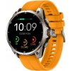 Madvell Onyx 3 s GPS platinové s oranžovým silikónovým remienkom Madvell Onyx 3 s GPS platinové s oranžovým silikónovým remienkom