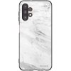 Picasee silikónový čierny obal pre Samsung Galaxy A13 4G A135 - White marble Picasee silikónový čierny obal pre Samsung Galaxy A13 4G A135 - White marble