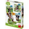 Dino puzzle Krtko na lúke 3-5 baby puzzle Dino puzzle Krtko na lúke 3-5 baby puzzle