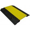 Čierno-žltý plastový káblový most s vekom - dĺžka 80 cm, šírka 60 cm, výška 6 cm Čierno-žltý plastový káblový most s vekom - dĺžka 80 cm, šírka 60 cm, výška 6 cm