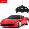 Rastar RC auto FERRARI 458 Italia RTR červená 1:18 Rastar RC auto FERRARI 458 Italia RTR červená 1:18