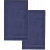 Tmavomodré froté bavlnené osušky v súprave 2 ks 90x140 cm Anti–Bacterial – Catherine Lansfield Tmavomodré froté bavlnené osušky v súprave 2 ks 90x140 cm Anti–Bacterial – Catherine Lansfield