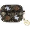 Guess PU 4G Peony Charm puzdro pre AirPods Pro, hnedé 57983122184 Guess PU 4G Peony Charm puzdro pre AirPods Pro, hnedé 57983122184