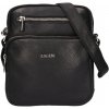 Lagen pánská kožená crossbody taška 6048 BLK