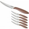 Tescoma PRESTO 863056.35 Nôž steakový PRESTO 12 cm 6 ks hnedá - osobný odber v predajni zdarma Tescoma PRESTO 863056.35 Nôž steakový PRESTO 12 cm 6 ks hnedá - osobný odber v predajni zdarma