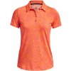 Dámske polo tričko Under Armour, PLAYOFF PRINTED SS POLO Ružová,Oranžová, S Dámske polo tričko Under Armour, PLAYOFF PRINTED SS POLO Ružová,Oranžová, S