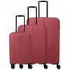 Cestovné kufre set 3ks Travelite Air stripe S Slim, M, L 216 L červená Cestovné kufre set 3ks Travelite Air stripe S Slim, M, L 216 L červená