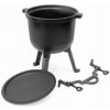 Sammer Praktický liatinový kotlík na otvorený oheň, alebo gril 15L KZ-03 liatin 15L Sammer Praktický liatinový kotlík na otvorený oheň, alebo gril 15L KZ-03 liatin 15L
