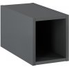 Oltens Vernal skrinka 20x45.8x23.6 cm závesné bočné grafitová 60020400