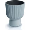 Prosperplast Kvetináč MILLY s vkladom 23,9 cm sivý s podstavcom Prosperplast Kvetináč MILLY s vkladom 23,9 cm sivý s podstavcom