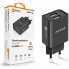 Chytrá síťová nabíječka ALIGATOR 2,4A, 2xUSB, smart IC, černá CHA0038 Chytrá síťová nabíječka ALIGATOR 2,4A, 2xUSB, smart IC, černá CHA0038