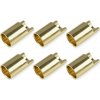 Corally Bullit konektor 6.5mm samice pozlacený 6 ks (C-50164) Corally Bullit konektor 6.5mm samice pozlacený 6 ks (C-50164)