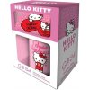 CurePink Dárkový set hrnek s táckem a přívěskem Hello Kitty Moje srdce hrnku |rozměr tácku 10 cm GP2402658 10 x 315 ml CurePink Dárkový set hrnek s táckem a přívěskem Hello Kitty Moje srdce hrnku |rozměr tácku 10 cm GP2402658 10 x 315 ml