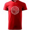 50 rokov - Letokruhy - Klasické pánske tričko vyššej gramáže - 3XL ( Červená ) 50 rokov - Letokruhy - Klasické pánske tričko vyššej gramáže - 3XL ( Červená )