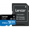 Lexar microSDXC UHS-I U3 512 GB LSDMI512BBEU633A