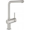 Drezová batéria GROHE Minta s otočným ramienkom supersteel 31375DC0 Drezová batéria GROHE Minta s otočným ramienkom supersteel 31375DC0