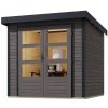 KARIBU JUPITER B hybridný domček (93413) 213,5 x 217,5 cm, terragrau / antracit LG4034 KARIBU JUPITER B hybridný domček (93413) 213,5 x 217,5 cm, terragrau / antracit LG4034