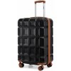 KONO kabínová batožina s TSA zámkom - čierno hnedá - 39L KONO kabínová batožina s TSA zámkom - čierno hnedá - 39L