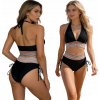 DVOJDIELNE PLAVKY PLAVKY VYSOKÝ PÁS BOHO BIKINY VIAZANIE DVOJDIELNE PLAVKY PLAVKY VYSOKÝ PÁS BOHO BIKINY VIAZANIE
