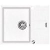 Granitový kuchynský drez Concept DG05C45wh s Bielym odkvapkávačom Granitový kuchynský drez Concept DG05C45wh s Bielym odkvapkávačom