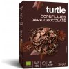 Turtle kukuričné vločky v poleve z tmavej bezlepkovej čokolády Bio 250 g