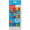 Pastelky 12 ks DUO trojhranné Maped Pastelky 12 ks DUO trojhranné Maped