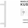 Madlo kus - na drevené dvere FT - MADLO kód K41Z 40x10 mm ST ks BIM - biela matná (FBO) | MP-KOVANIA.sk Madlo kus - na drevené dvere FT - MADLO kód K41Z 40x10 mm ST ks BIM - biela matná (FBO) | MP-KOVANIA.sk
