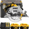 DEWALT 18V XR Aku kotúčová píla 184 mm so základňou pre lištu, 2x 5,0 Ah DCS572P2-QW DEWALT 18V XR Aku kotúčová píla 184 mm so základňou pre lištu, 2x 5,0 Ah DCS572P2-QW