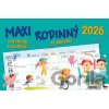 Maxi rodinný plánovací stolní 2026 Maxi rodinný plánovací stolní 2026