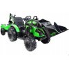 Detský traktor Super-Toys zelený