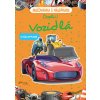 Maľovanka s nálepami Vozidlá