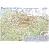 Shocart Slovensko všeobecnozemepisná mapa 1: 460 000 lamino+ lišta Shocart Slovensko všeobecnozemepisná mapa 1: 460 000 lamino+ lišta