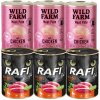 RAFI Cat Adult s kačkou 3x400g + WILD FARM Pate Chicken 3x400g RAFI Cat Adult s kačkou 3x400g + WILD FARM Pate Chicken 3x400g