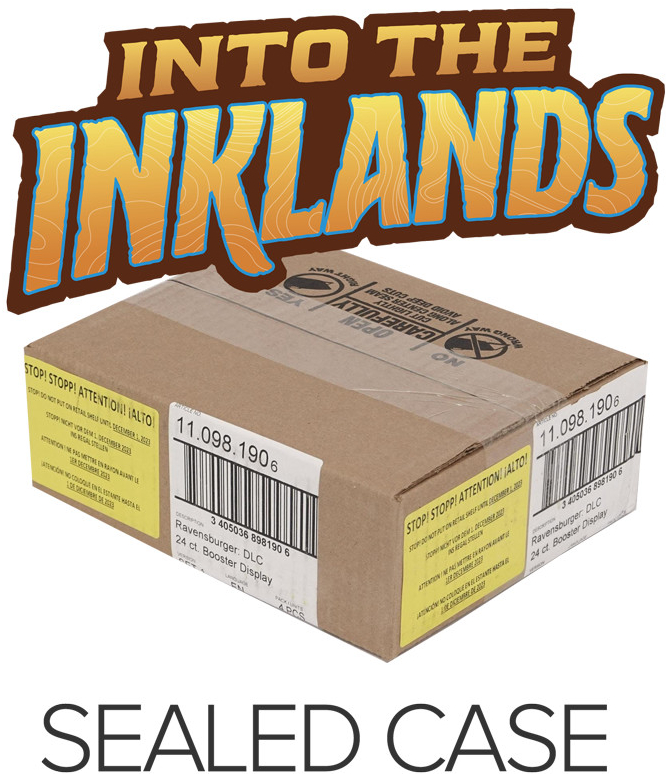 Disney Lorcana Into the Inklands Sealed Case 4x Booster Box