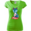 Folklór - líška samostatná - Dámske tričko Pure - L ( Apple Green ) Folklór - líška samostatná - Dámske tričko Pure - L ( Apple Green )
