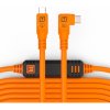 Tether Tools CUC31RT2-ORG USB-C na USB-C (zahnutý konektor), 9,4m, oranžový Tether Tools CUC31RT2-ORG USB-C na USB-C (zahnutý konektor), 9,4m, oranžový