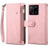 VSETKONAMOBIL 69443 RFID Peňaženkové puzdro pre Xiaomi 13T / 13T Pro ružové VSETKONAMOBIL 69443 RFID Peňaženkové puzdro pre Xiaomi 13T / 13T Pro ružové