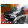 Deflektory Heko BMW X3 F25 5D 2010 - 2017 Deflektory Heko BMW X3 F25 5D 2010 - 2017