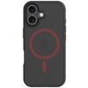 Tactical puzdro plastové Apple iPhone 17 MagForce Hyperstealth čierno-červené Tactical puzdro plastové Apple iPhone 17 MagForce Hyperstealth čierno-červené