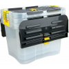 Heidrun Dragon Plastový úložný box s vekom 3x15l Heidrun Dragon Plastový úložný box s vekom 3x15l