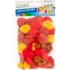 Hobby CraftFun pompom farebné 441431 Hobby CraftFun pompom farebné 441431