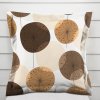 Biante Bavlnená obliečka na vankúš s lemom Sandra SA-488 Hnedo-béžové designové púpavy 35 x 45 cm Biante Bavlnená obliečka na vankúš s lemom Sandra SA-488 Hnedo-béžové designové púpavy 35 x 45 cm