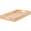 ČistéDrevo Drevený servírovací podnos 39 x 25 cm ČistéDrevo Drevený servírovací podnos 39 x 25 cm