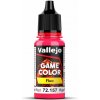 Farba Vallejo 72157 Fluorescent Red 18 ml Farba Vallejo 72157 Fluorescent Red 18 ml