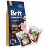 BRIT Premium By Nature Adult M 15kg & WILD FARM 2x500g psie maškrty mix príchutí BRIT Premium By Nature Adult M 15kg & WILD FARM 2x500g psie maškrty mix príchutí