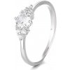 Majya Strieborný prsteň so zirkónom REBECCA 10062 6