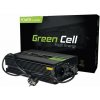 Menič napätia Green Cell z 12V na 230V, 300W/600W, čistá sínusoida, pre obehové čerpadlá INV07 Menič napätia Green Cell z 12V na 230V, 300W/600W, čistá sínusoida, pre obehové čerpadlá INV07