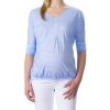 Bellybutton Maternity dámske tehotenské tričko modré
